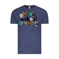 Vintage Denim Pray Without Ceasing Vintage Tee - LillyAllenDesigns