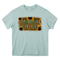 Arona Sunflower Leopard Mama Tried Heavy Core Tee - Jasminsmagicworld