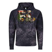 Cloud Black florida state cowhide serape cactus Vintage Hoodie - RanaPortraitStore