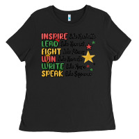 Black black history malia Ladies Tee - MaliasSmallBusiness