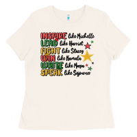 Bone black history malia Ladies Tee - MaliasSmallBusiness