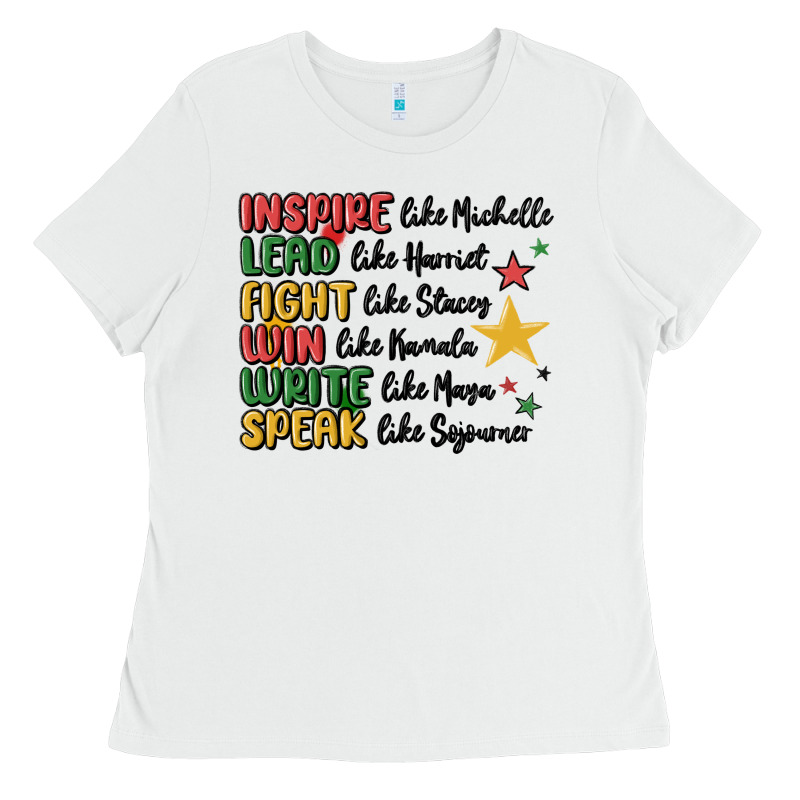 Black History Malia Ladies Tee by MaliasSmallBusiness | Teevron