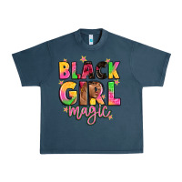 Midnight Navy black girl magic Urban Heavy Tee - Artiststas