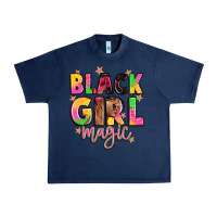 Navy black girl magic Urban Heavy Tee - Artiststas