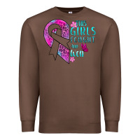Chestnut This Girls Fought and Won Cancer Premium Sweatshirt - BundleAndBundleShop