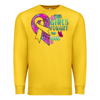 Lemon This Girls Fought and Won Cancer Premium Sweatshirt - BundleAndBundleShop