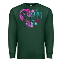 Sports Green This Girls Fought and Won Cancer Premium Sweatshirt - BundleAndBundleShop