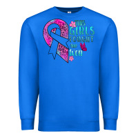 True Royal This Girls Fought and Won Cancer Premium Sweatshirt - BundleAndBundleShop