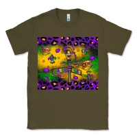 Army Green mardi gras street lights Classic Tee - LillyAllenDesigns