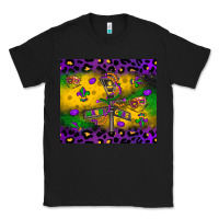 Black mardi gras street lights Classic Tee - LillyAllenDesigns