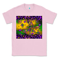 Bubblegum Pink mardi gras street lights Classic Tee - LillyAllenDesigns