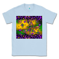 Dusty Blue mardi gras street lights Classic Tee - LillyAllenDesigns