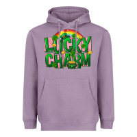Lavender St Patricks Lucky Charm Heavyweight Hoodie - FaDigitalArtStudio