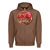 Chestnut lover babe olivia Zipper Hoodie - OliviaCreatesArt