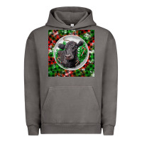 Pigment Tornado christmas black angus cow Urban Hoodie - LillyAllenDesigns