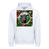 White christmas black angus cow Urban Hoodie - LillyAllenDesigns