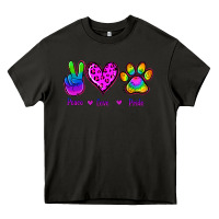 Asphalt Peace Love Pride Heavy Core Tee - Jasminsmagicworld