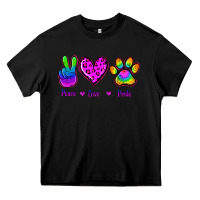 Black Peace Love Pride Heavy Core Tee - Jasminsmagicworld