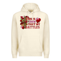 Sandshell This is how i fight my battles Valentine's Day Premium Hoodie - FaDigitalArtStudio