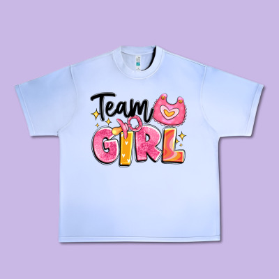 Team Girl Urban Heavy Tee Designed By Artiststas