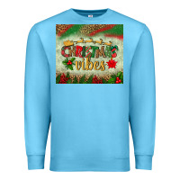 Ocean Blue christmas vibes tumbler Premium Sweatshirt - BundleAndBundleShop