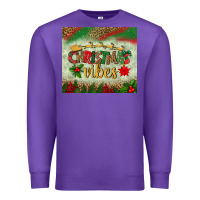 Purple christmas vibes tumbler Premium Sweatshirt - BundleAndBundleShop