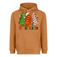 Meerkat Tis' The Season Basketball Christmas Cakes Heavyweight Hoodie - BundleAndBundleShop
