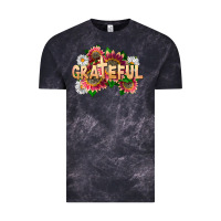 Cloud Black Grateful Religious Vintage Tee - LillyAllenDesigns