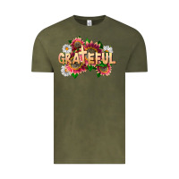 Vintage Olive Grateful Religious Vintage Tee - LillyAllenDesigns
