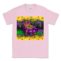 Bubblegum Pink mardi gras lips Classic Tee - LillyAllenDesigns