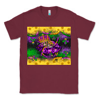 Burgundy mardi gras lips Classic Tee - LillyAllenDesigns