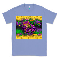Colony Blue mardi gras lips Classic Tee - LillyAllenDesigns