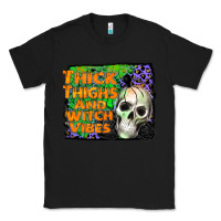 Black thick thighs and witch vibes Classic Tee - JahusDesignShop