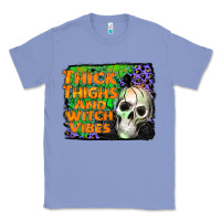 Colony Blue thick thighs and witch vibes Classic Tee - JahusDesignShop