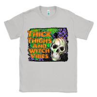 Moon Dust thick thighs and witch vibes Classic Tee - JahusDesignShop