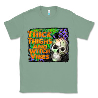 Sage thick thighs and witch vibes Classic Tee - JahusDesignShop