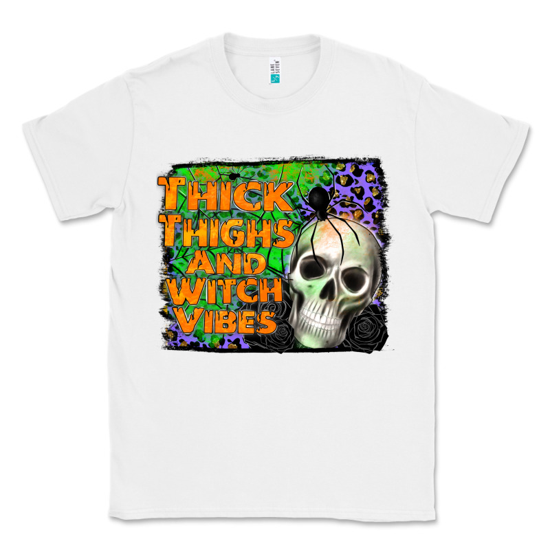 Thick Thighs And Witch Vibes Classic Tee by JahusDesignShop | Teevron
