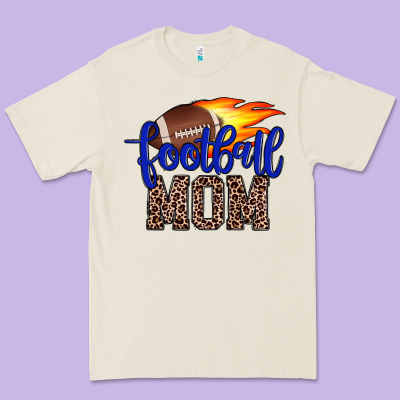 Football Mom Premium Tee Designed By Jahusdesignshop