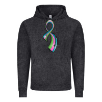 Vintage Black metastatic breast cancer ribbon Vintage Hoodie - LillyAllenDesigns