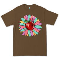 Cacao teacher apple Premium Tee - MaliasSmallBusiness