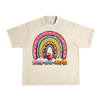 Sandshell teach love inspire rainbow Urban Heavy Tee - Artiststas
