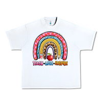 White teach love inspire rainbow Urban Heavy Tee - Artiststas