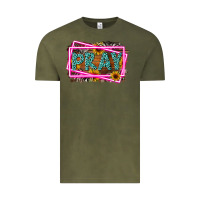 Vintage Olive Western Pray Religious Vintage Tee - LillyAllenDesigns