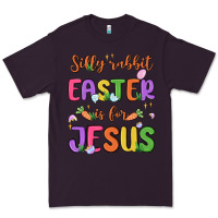 Plum silly rabbit easter is for jesus Premium Tee - MaliasSmallBusiness