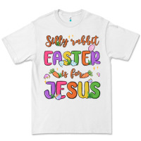 White silly rabbit easter is for jesus Premium Tee - MaliasSmallBusiness