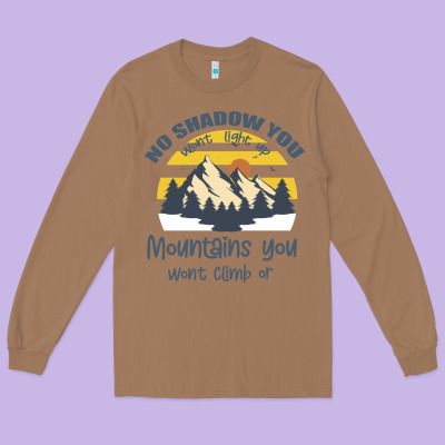 Christian No Shadow You Wont Light Up No Mountain Long Sleeve Tee Designed By Bettercallsaul