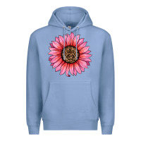 Valentines Day Sunflower Premium Hoodie | Teevron