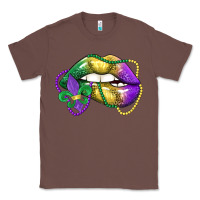 Chestnut mardi gras lips Classic Tee - LillyAllenDesigns