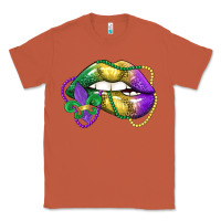 Copper mardi gras lips Classic Tee - LillyAllenDesigns