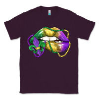 Plum mardi gras lips Classic Tee - LillyAllenDesigns